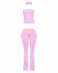 PINK POLKA DOT SET