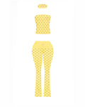 YELLOW POLKA DOT SET